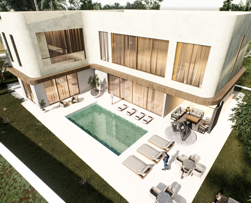 villa design al burari
